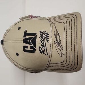 Cat Embroidered RCR Nascar Tan Racing #31 Hat Jeff Burton Cap NWT